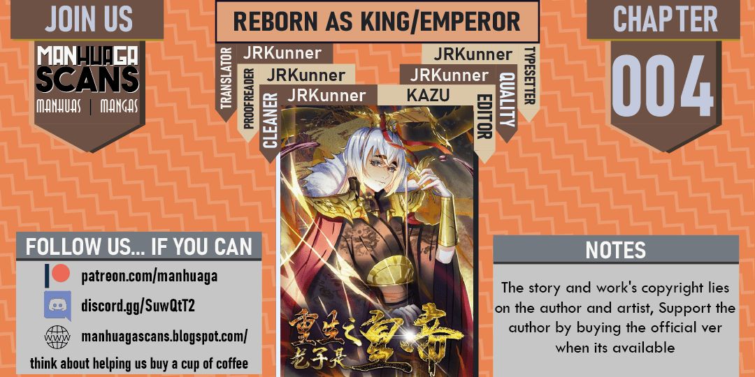 Reborn As King/Emperor Chapter 4 1